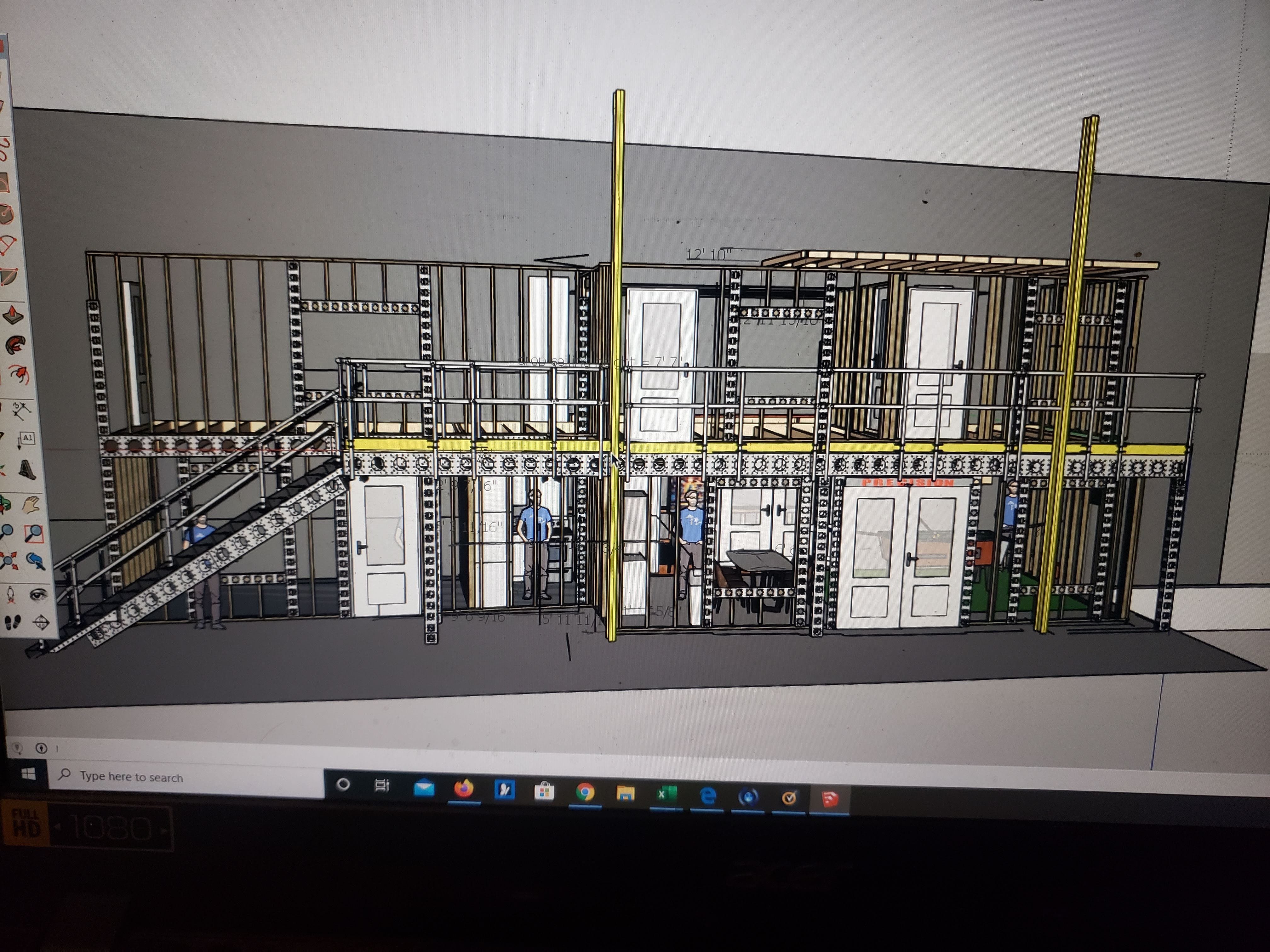 Paschall has helped residential owners and commercial industries with 3D Sketchup and CAD  services. 